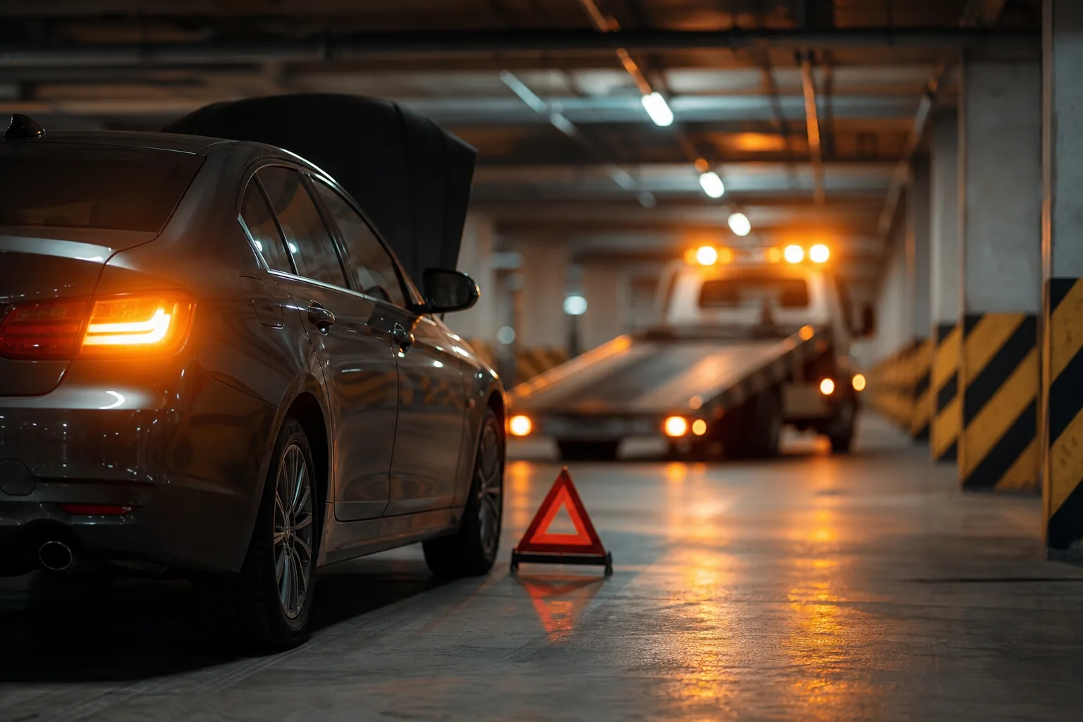 Assistance i limity holu na parkingu podziemnym — okładka artykułu 1200×720 px